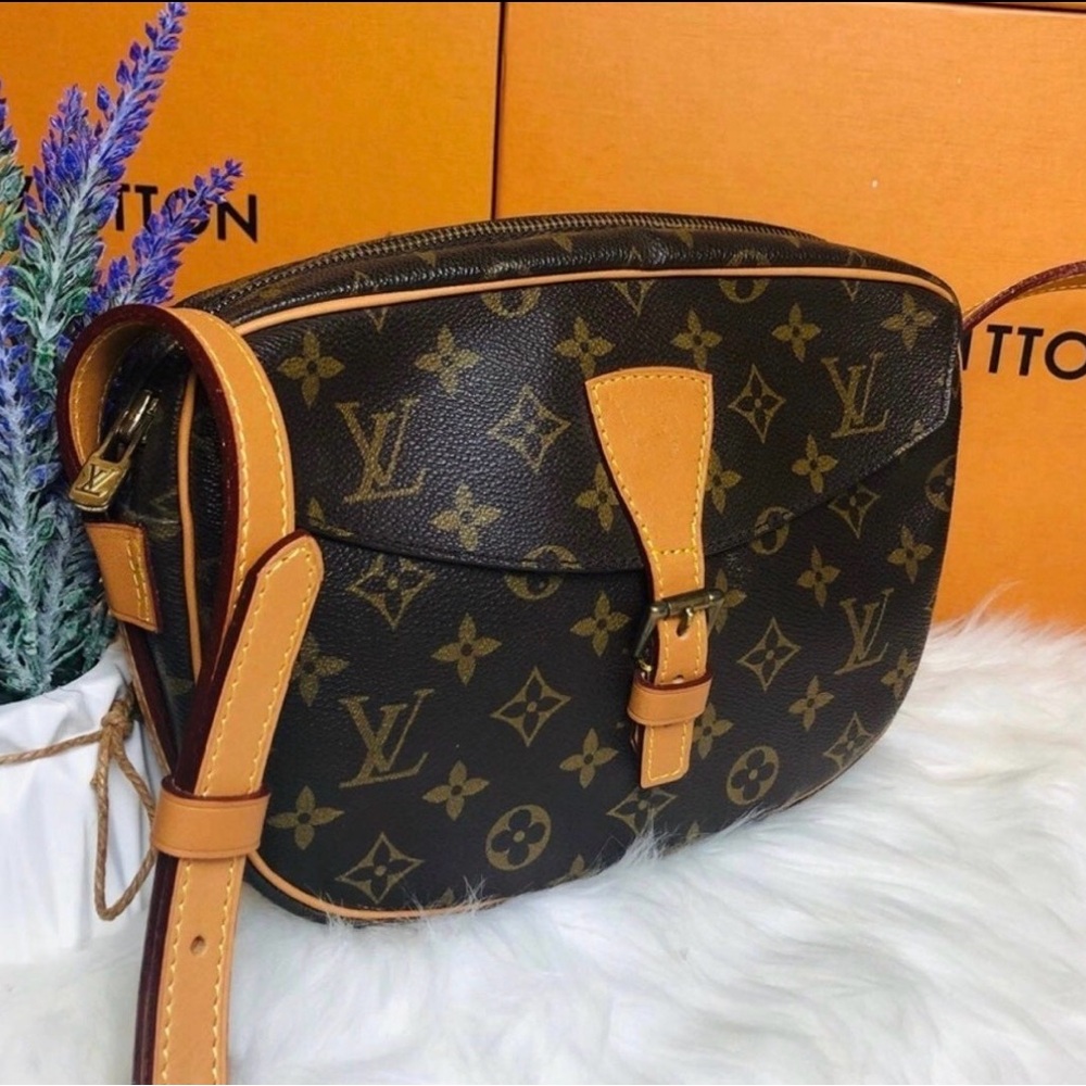Louis Vuitton Jeune Fille MM Brown Monogram Crossbody Bag